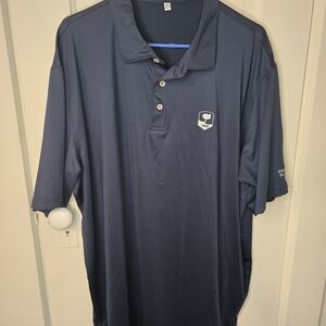 Peter Millar Dark Blue Polo Shirt